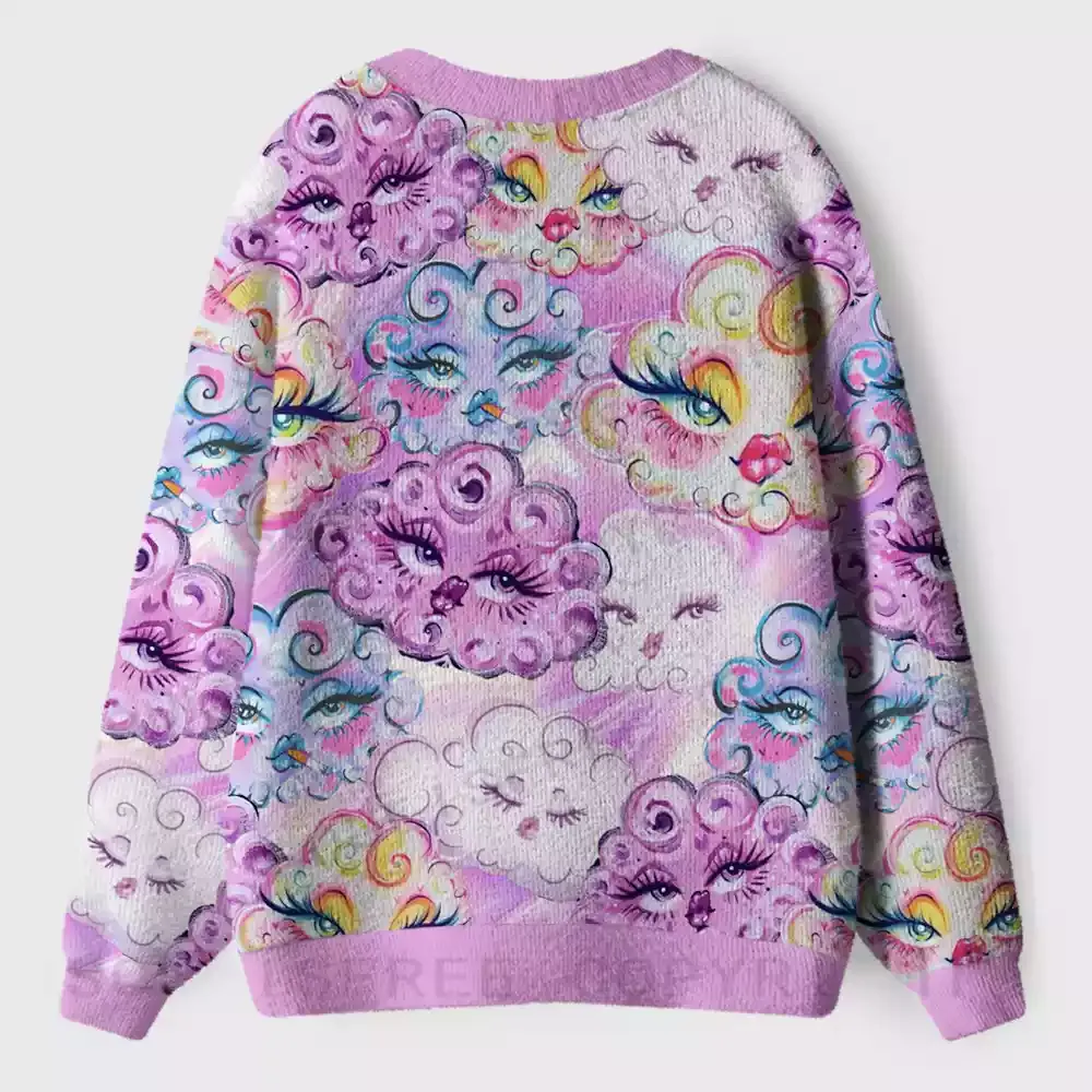 Psychic Grace Occult Ugly Cardigan Sweaters
