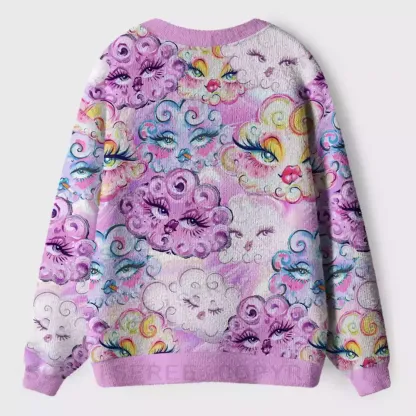 Psychic Grace Occult Ugly Cardigan Sweaters