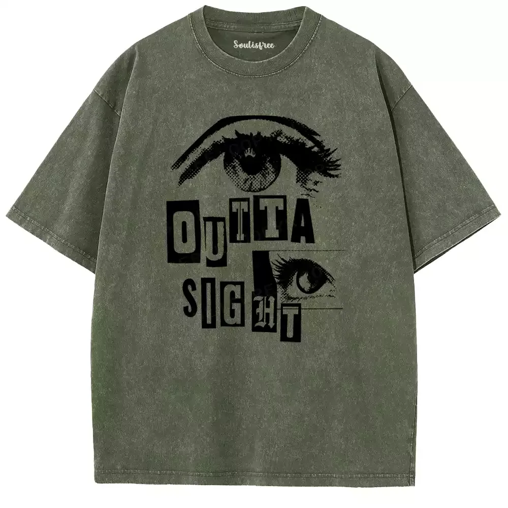 Outta Sight  Washed T-shirt