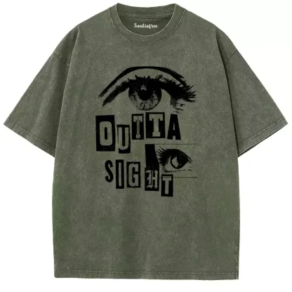 Outta Sight  Washed T-shirt