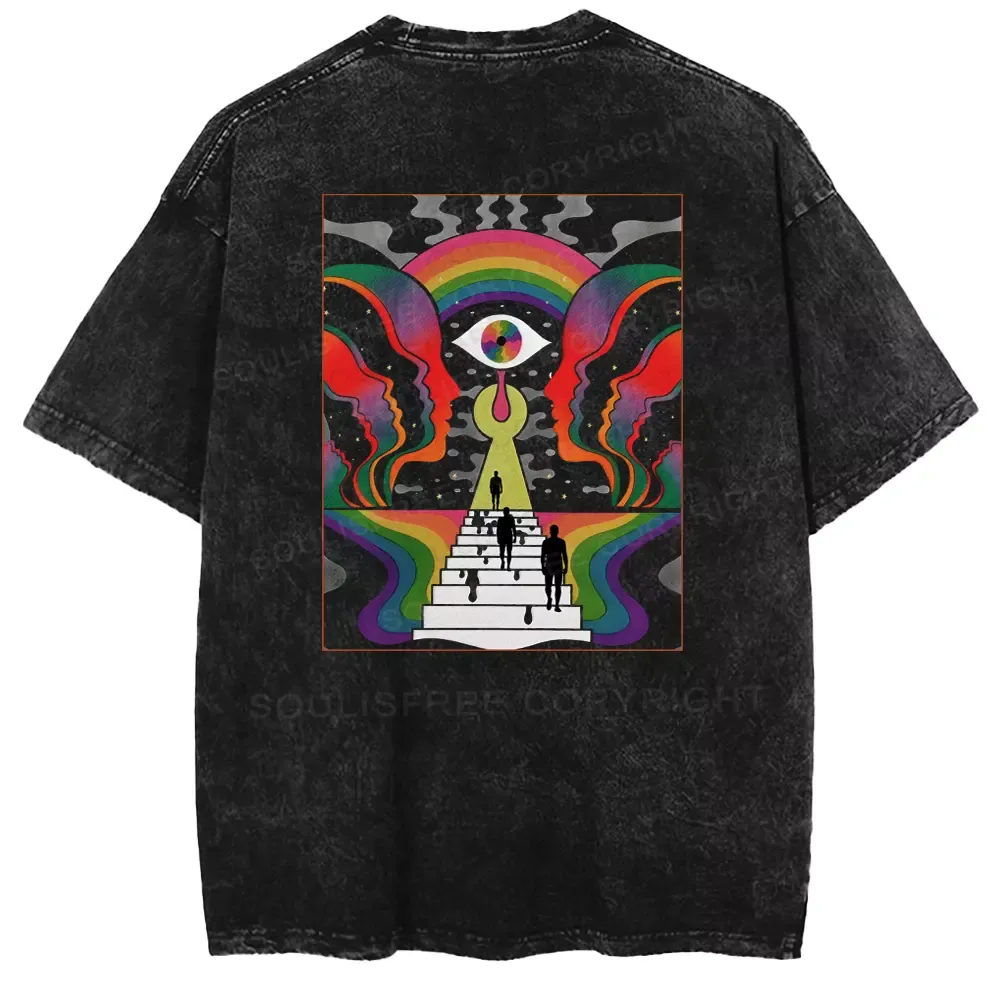 Step Into the Mind Washed T-shirt
