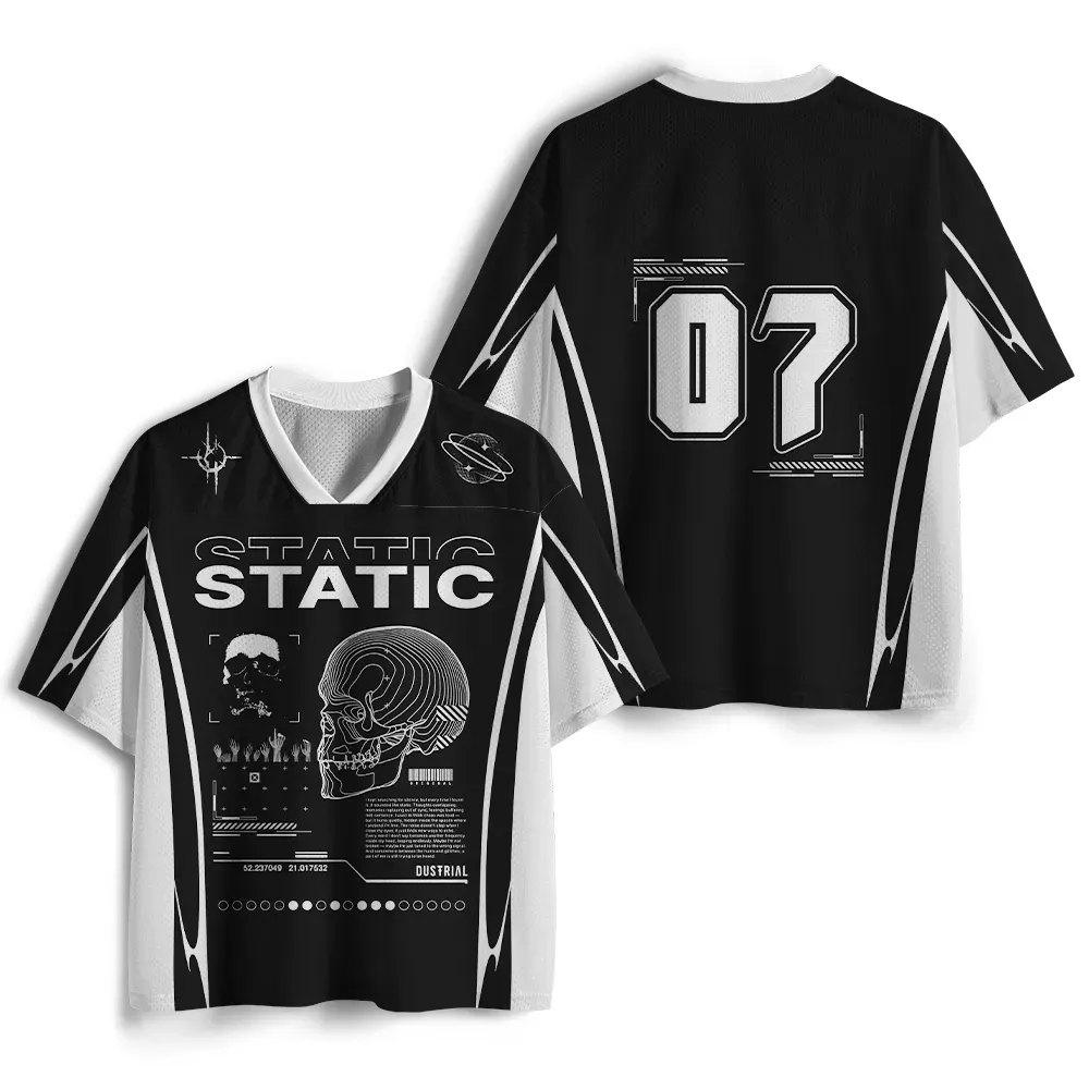 Soulisfree STATIC Silence in the Noise Equilibrium No. 7 Mesh Jersey