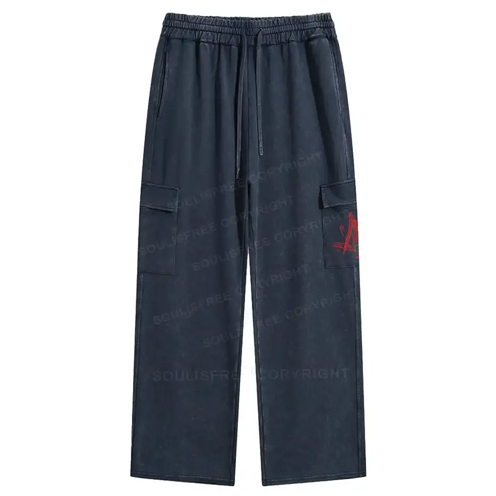 The Low End Theory Washed Cargo pants