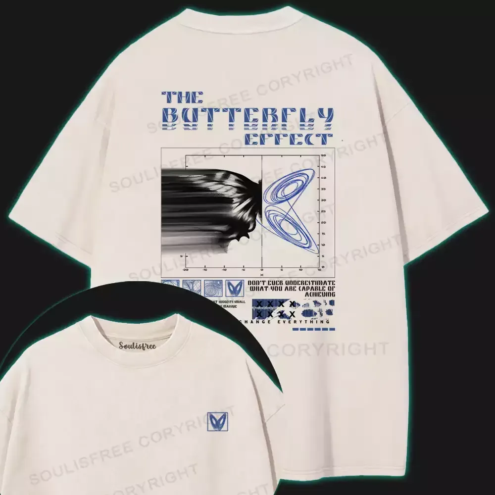 Chaos in Motion Washed T-shirt