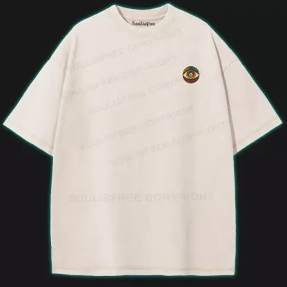 Live Free, Live Wild Washed Space T-shirt