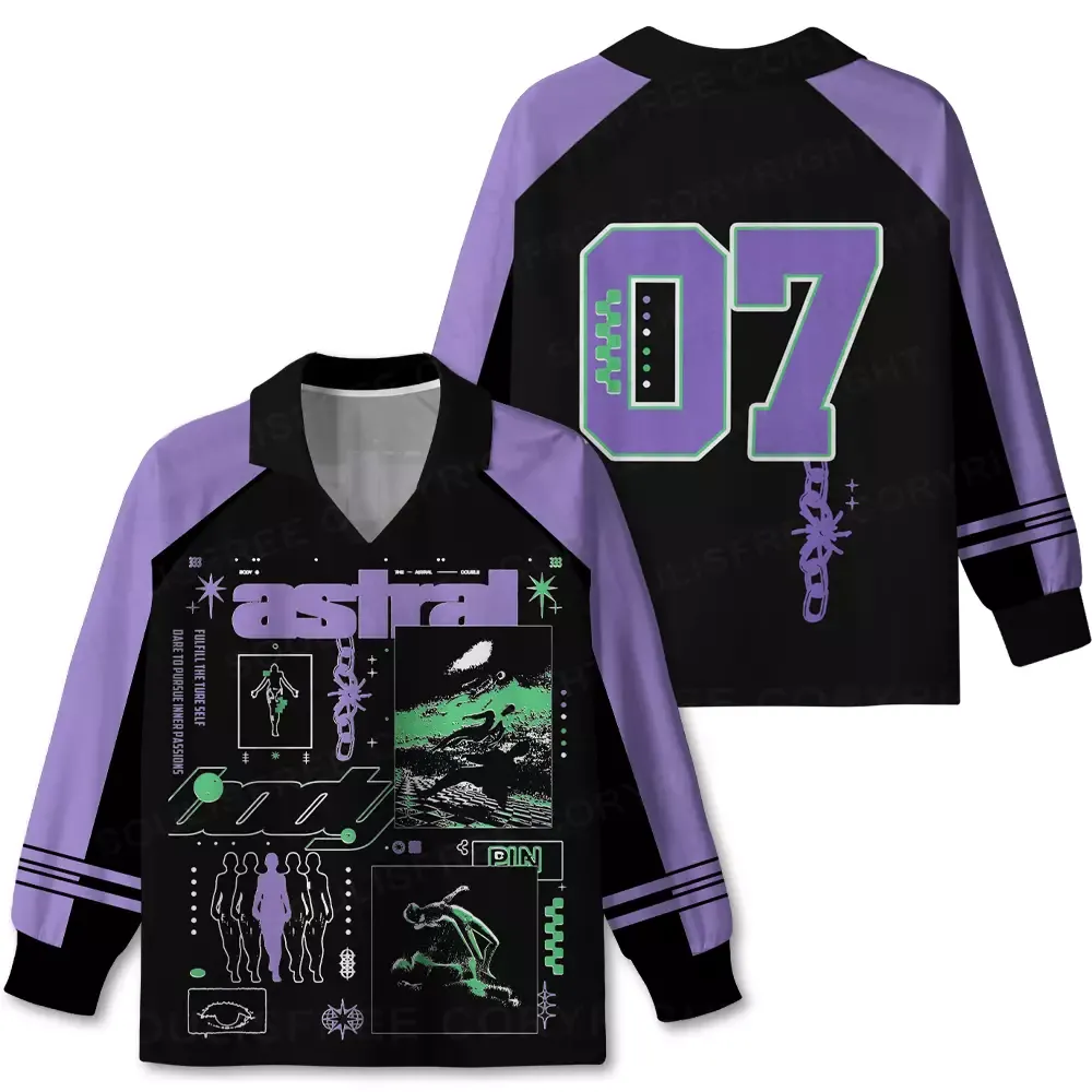 Be The Master Of Your Own Life Long Sleeve Polo Jersey