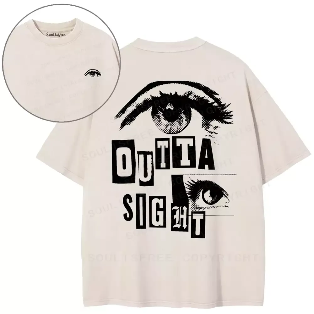 Outta Sight  Washed T-shirt