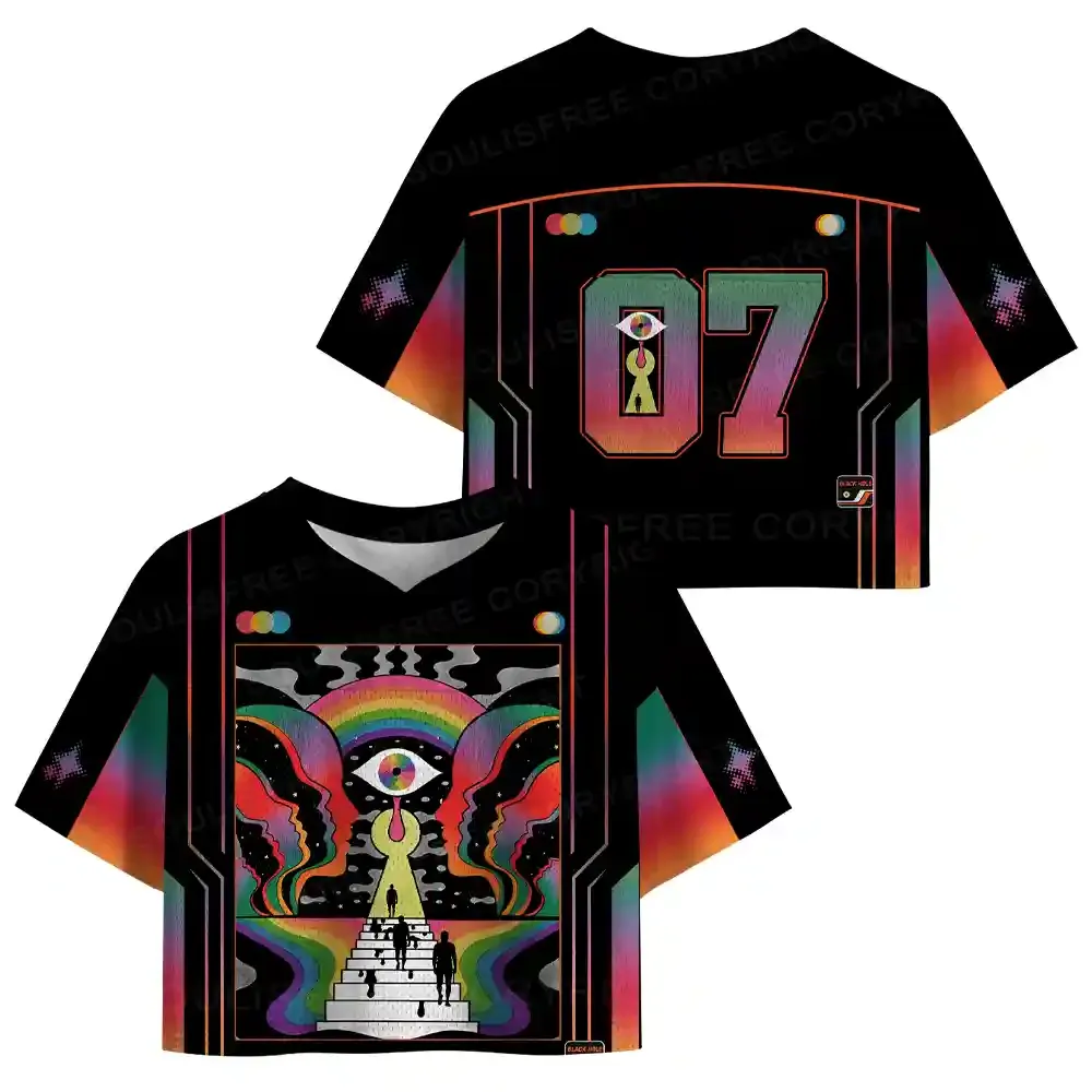 Step Into the Mind Cropped Jersey