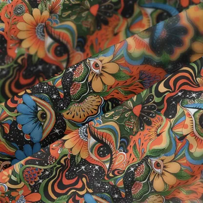 Soulisfree Floral Mirage  Boho Midi Dress