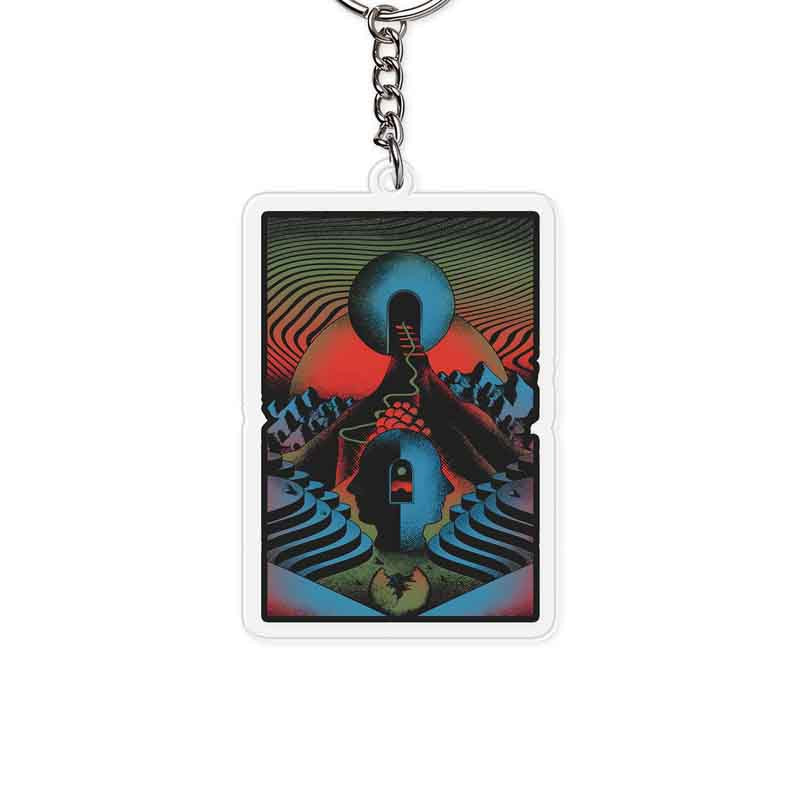 Suspended World Keychain