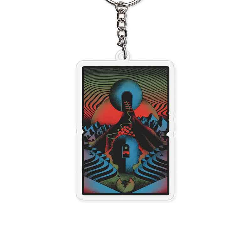 Suspended World Keychain