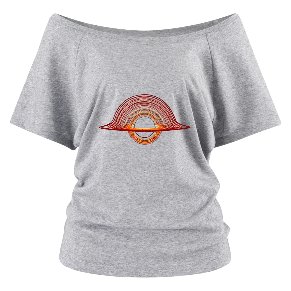 Planet Aperture Off Shoulder Top