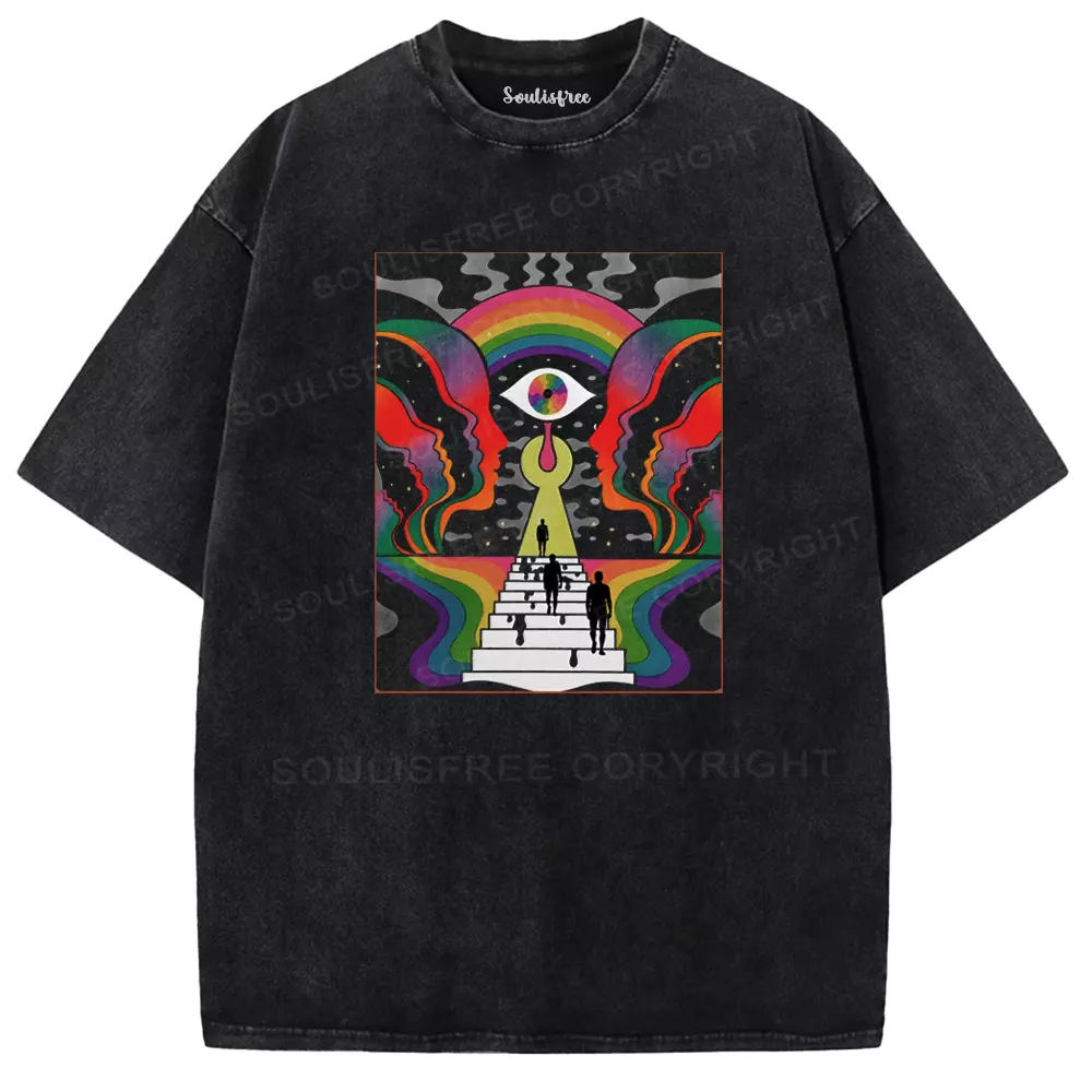 Step Into the Mind Washed T-shirt