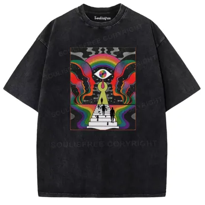 Step Into the Mind Washed T-shirt