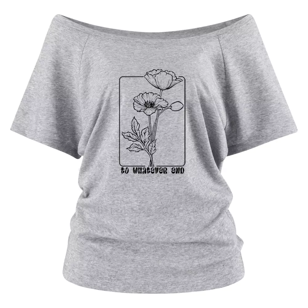 To Whatever End Shoulder Top