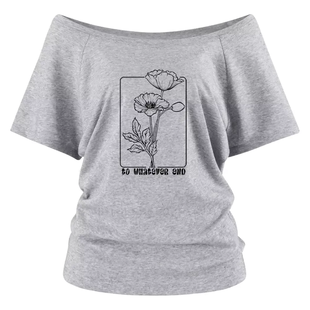 To Whatever End Shoulder Top