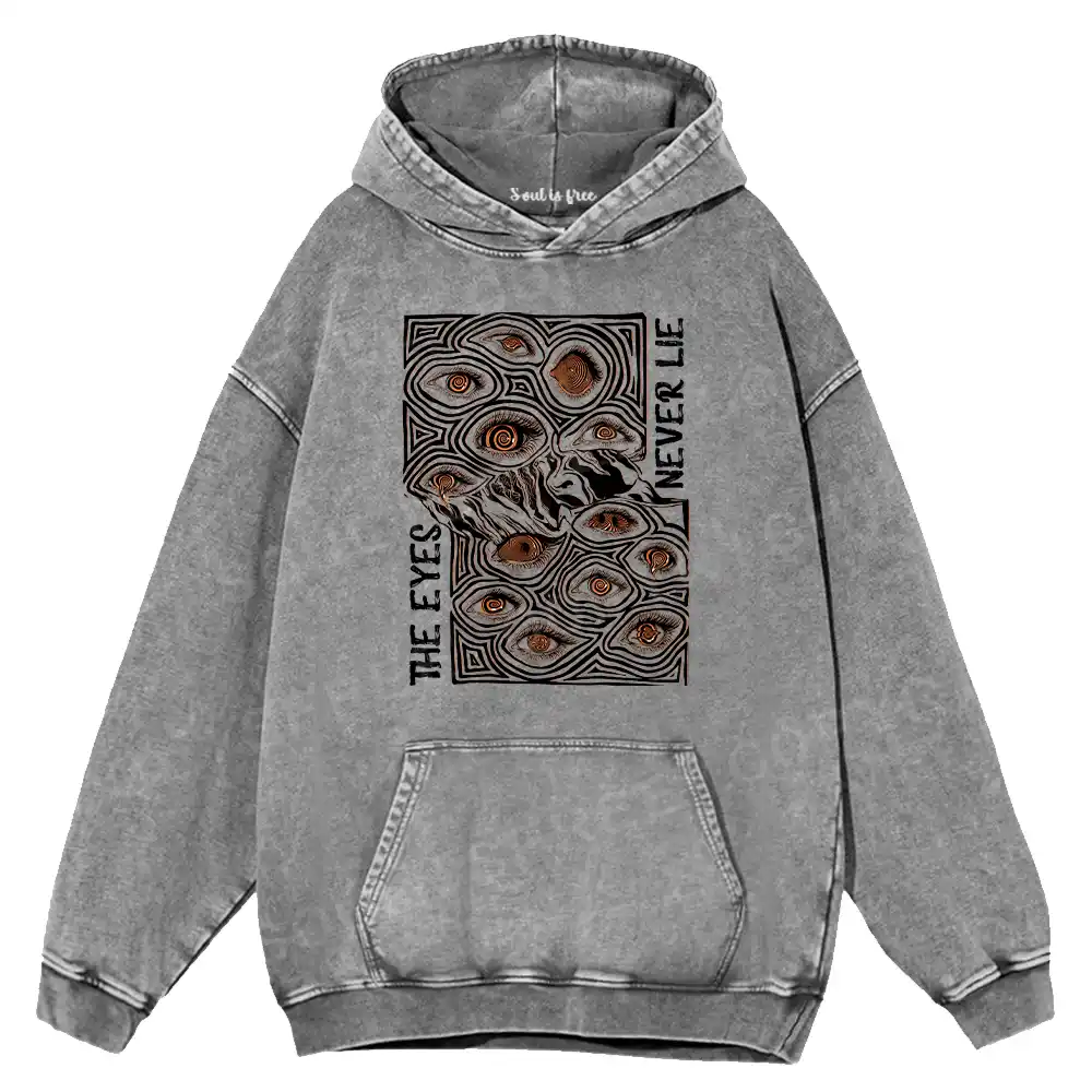 Behind the Eyes Washed Hoodie
