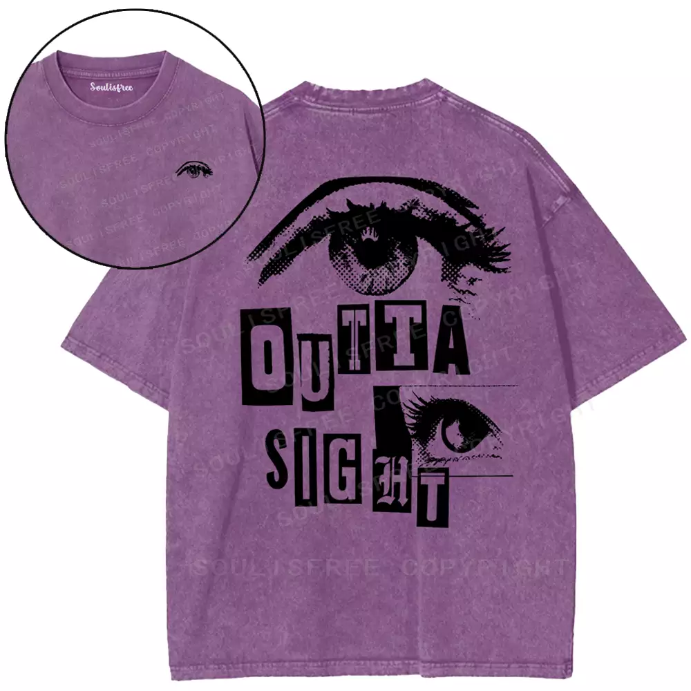 Outta Sight  Washed T-shirt