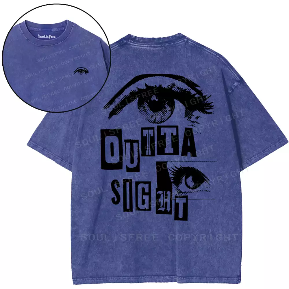 Outta Sight  Washed T-shirt
