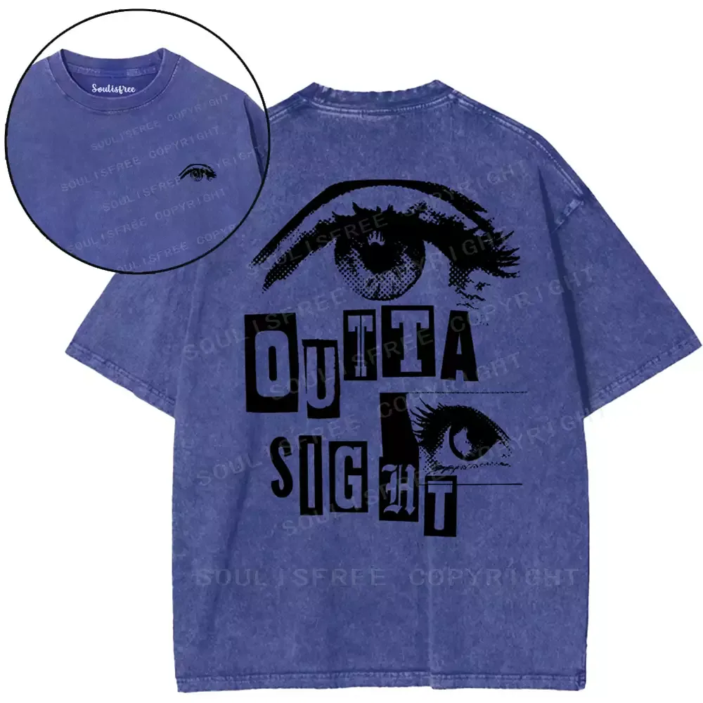 Outta Sight  Washed T-shirt