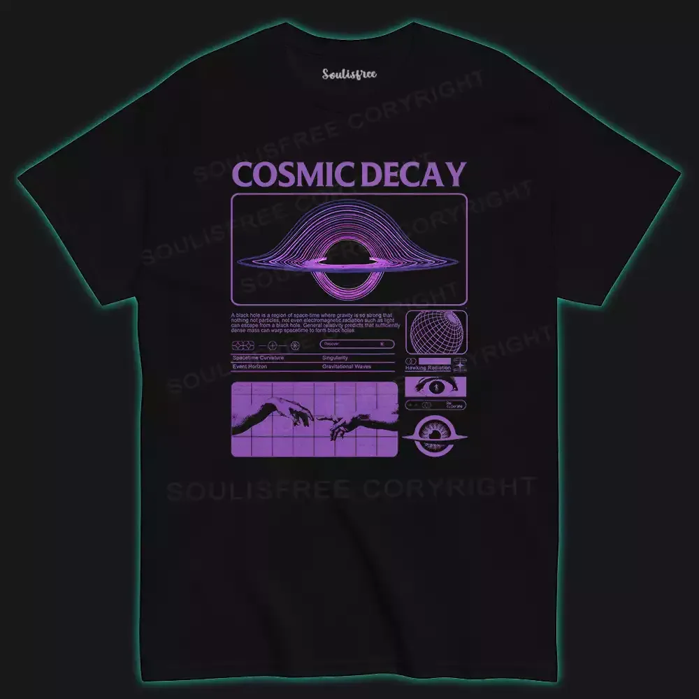 Designed The Eternal Disappearance I Space T-shirt