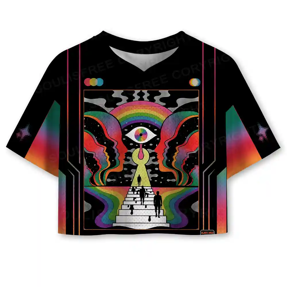 Step Into the Mind Cropped Jersey