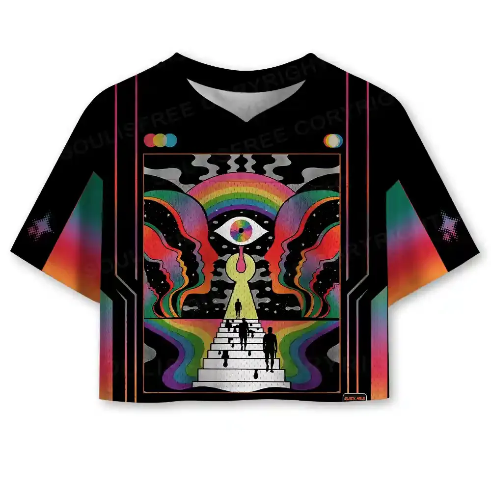 Step Into the Mind Cropped Jersey