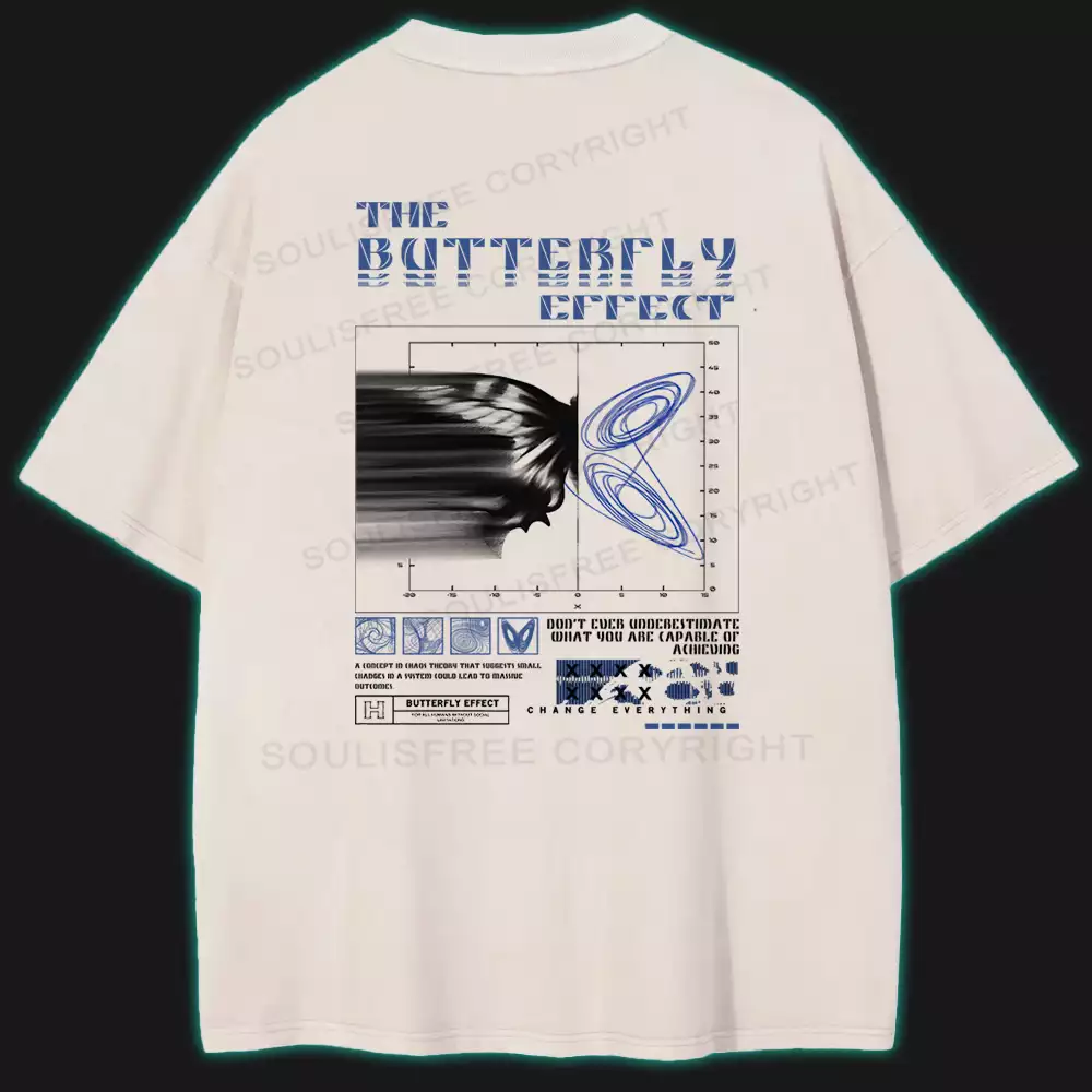 Chaos in Motion Washed T-shirt