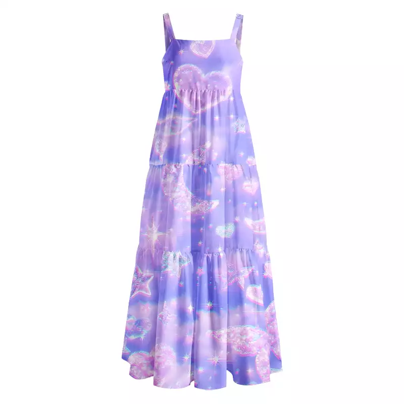 Soulisfree Cosmic Love Boho Maxi Dress