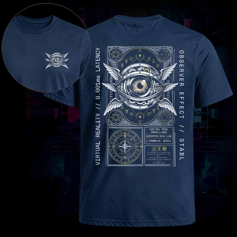 Soulisfree OBSERVER EFFECT // VIRTUAL REALITY Classic Tee