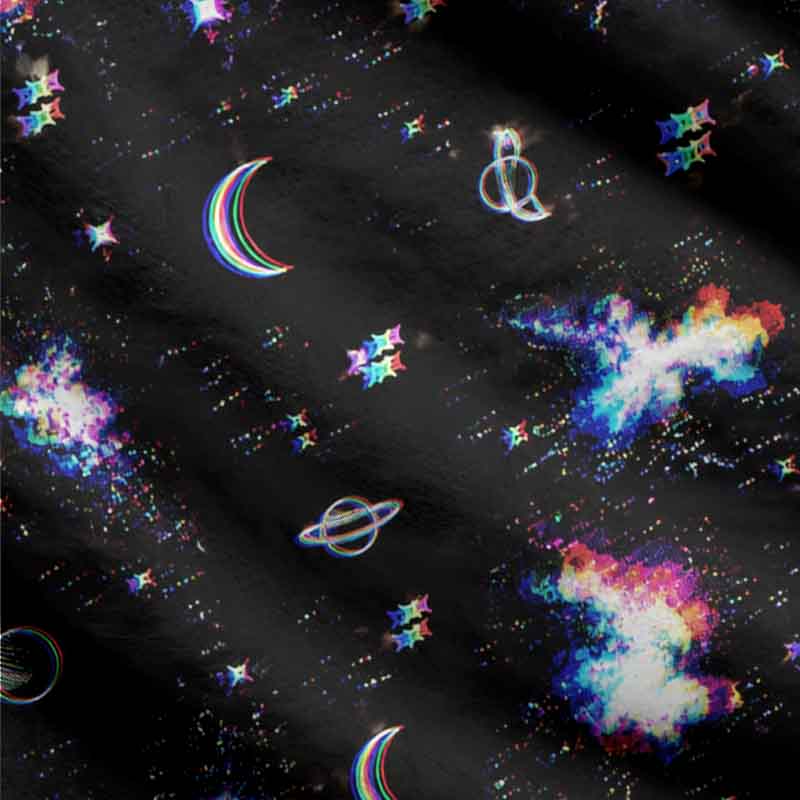 Soulisfree Beyond Reality, Into The Cosmos Fuzzy Cardigan Sweater