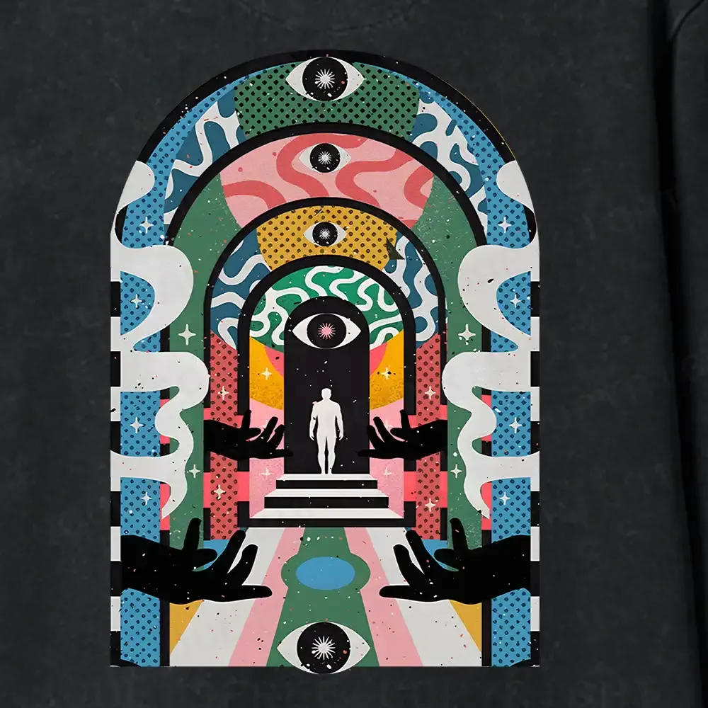 Healing Journey Washed Matching Sweatshirt and Jogger Set