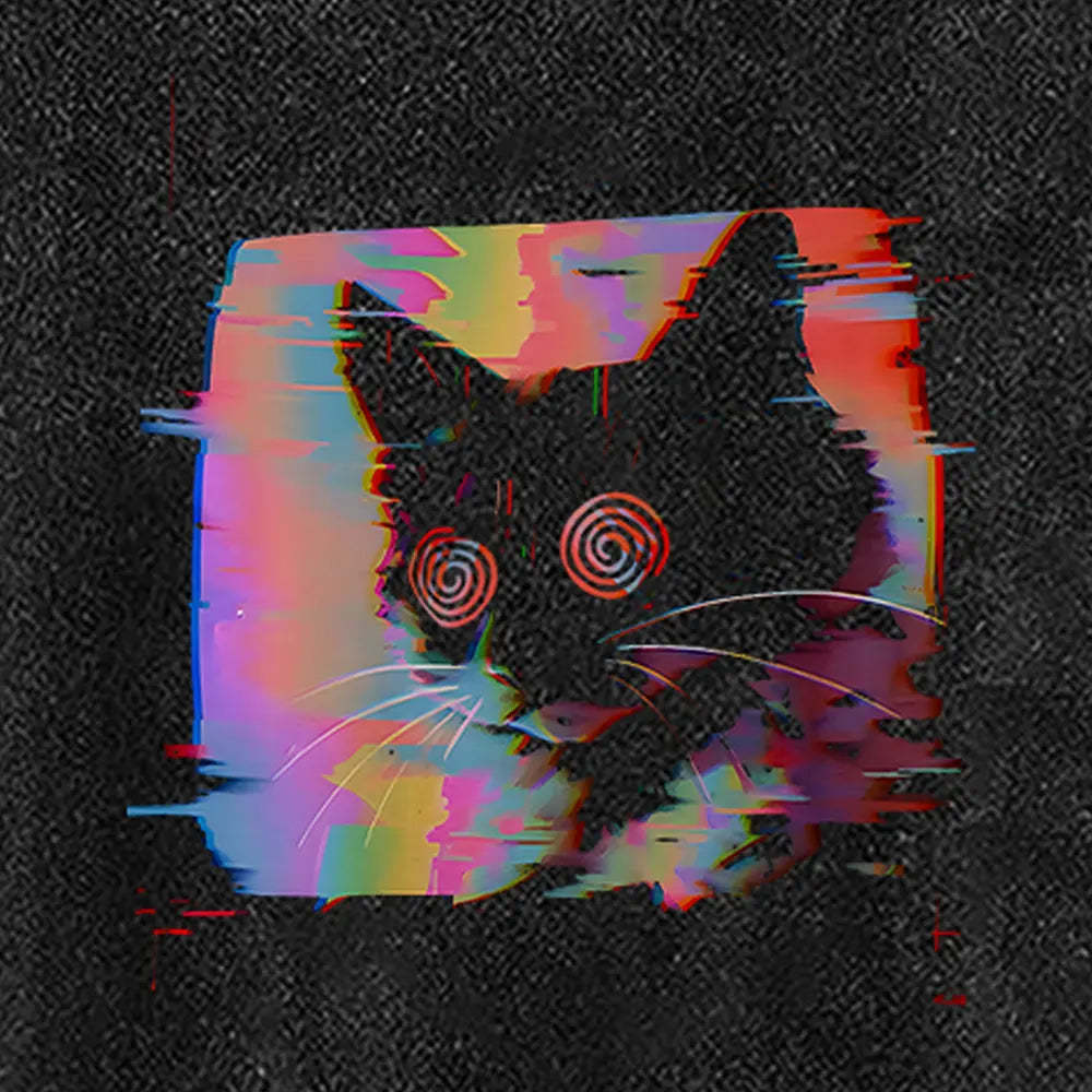 Glitch Cat I Washed Tank