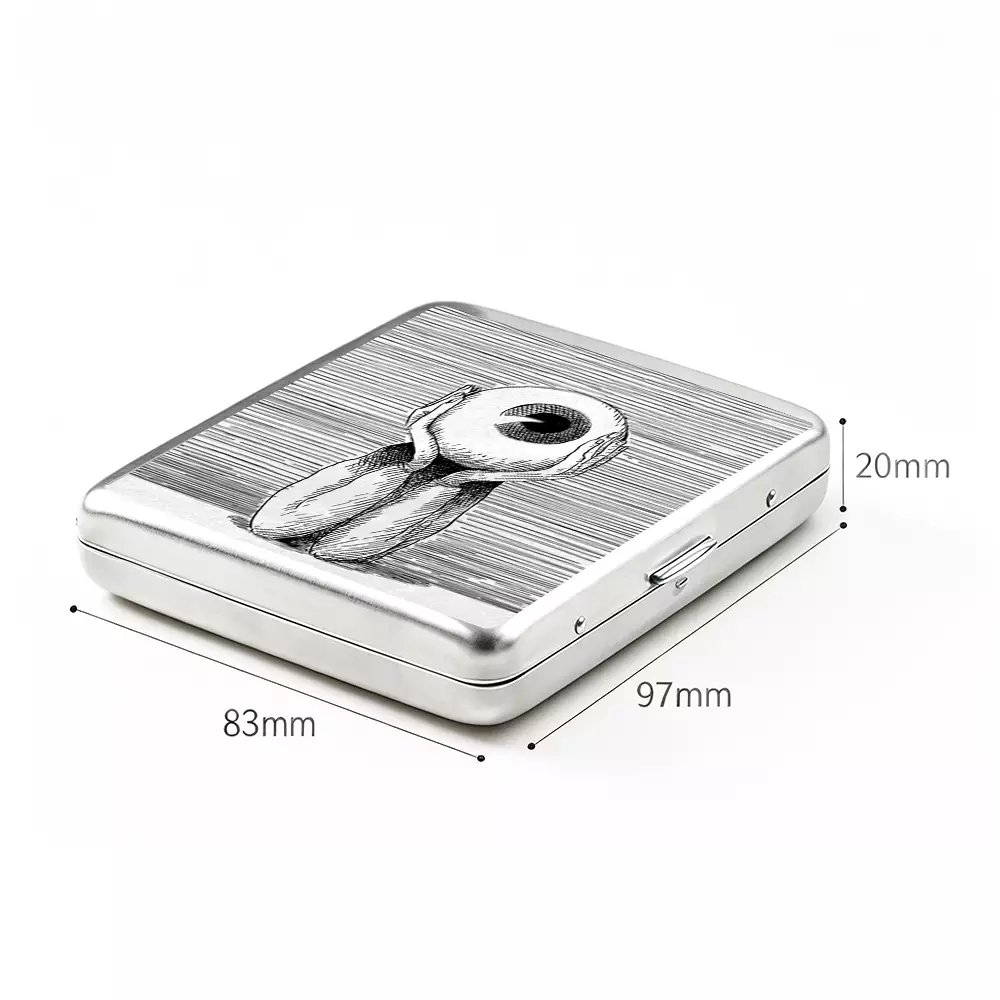 Soulisfree The Eye of the Beholder Metal Pocket Case