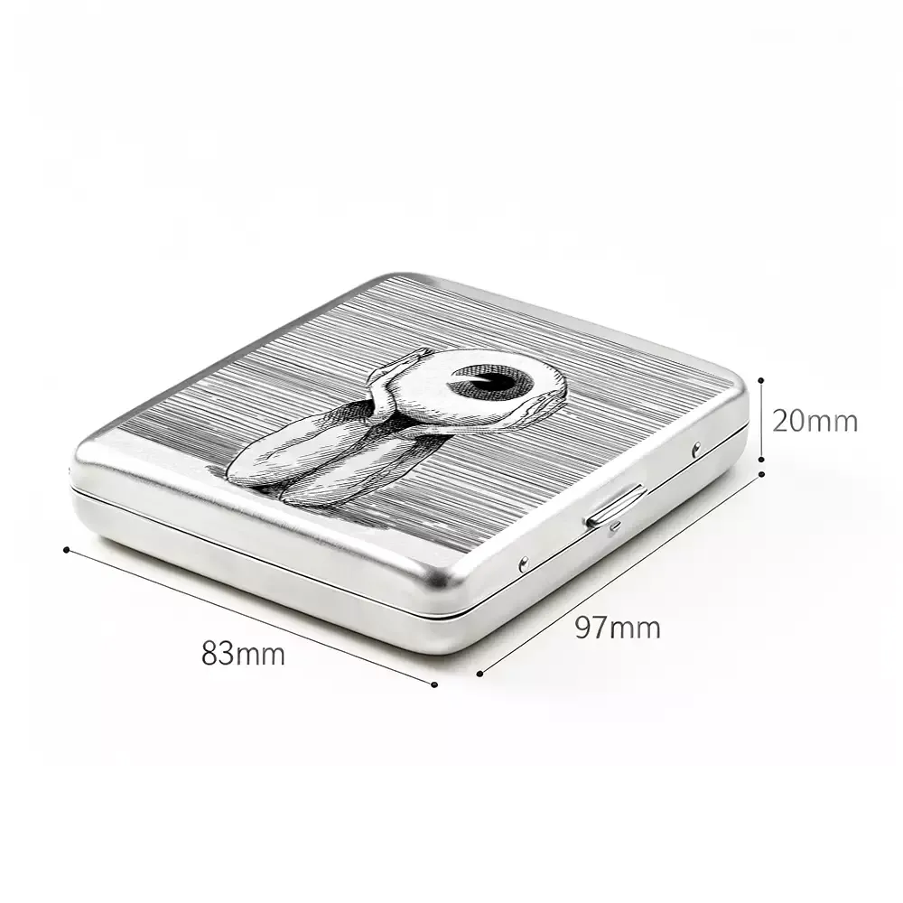 Soulisfree The Eye of the Beholder Metal Pocket Case