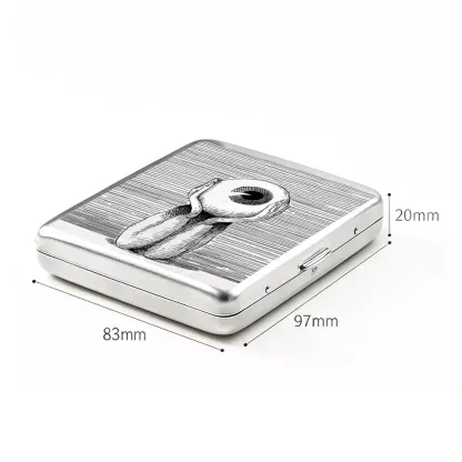 Soulisfree The Eye of the Beholder Metal Pocket Case