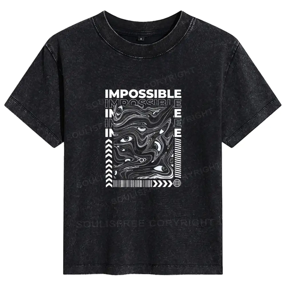 The Impossible Thing Basic Washed T-shirt