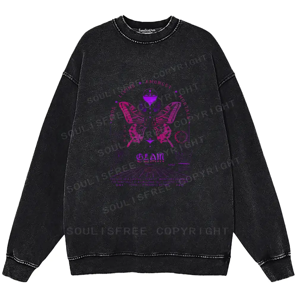 Gods Living Among Us Washed Sweatshirts
