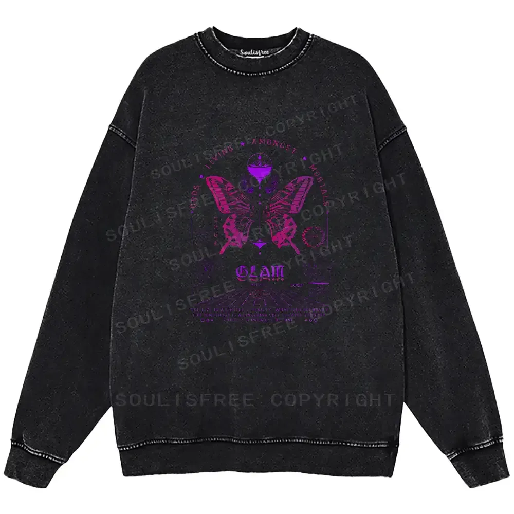 Gods Living Among Us Washed Sweatshirts