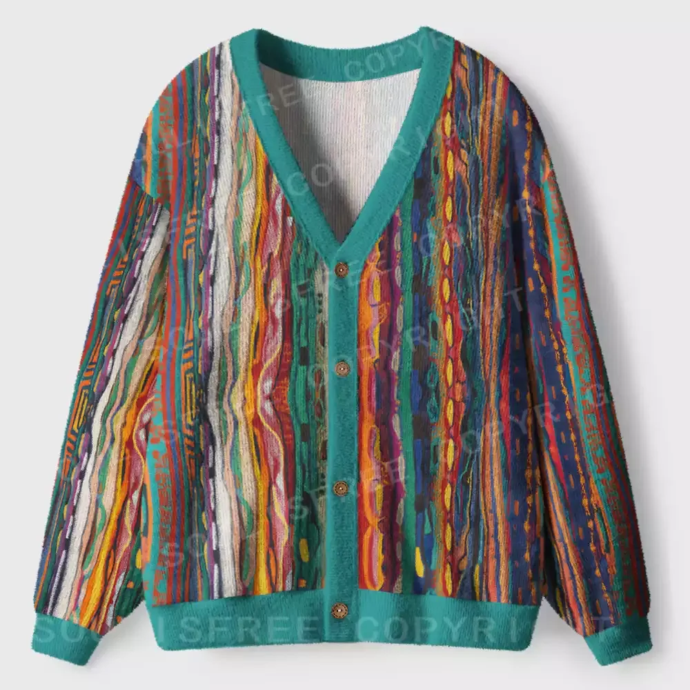 Woven Chaos Cardigan Sweaters