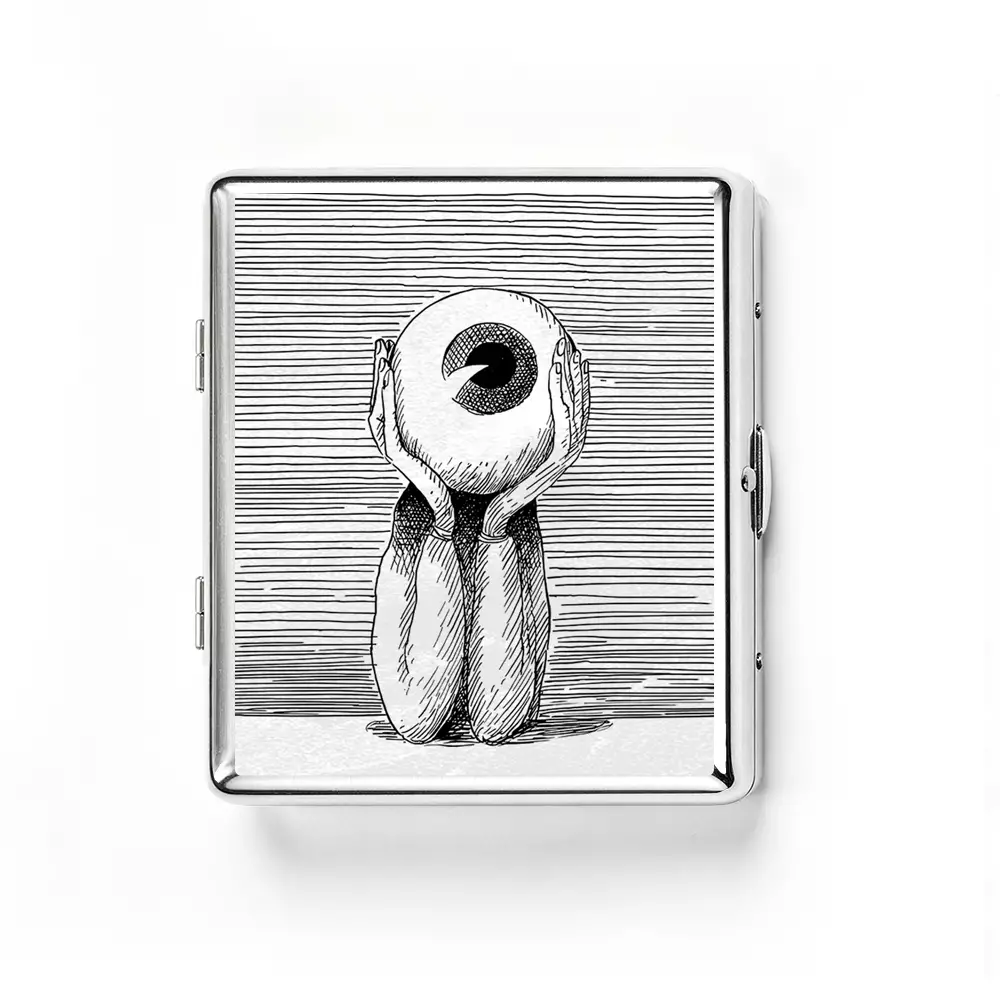 Soulisfree The Eye of the Beholder Metal Pocket Case