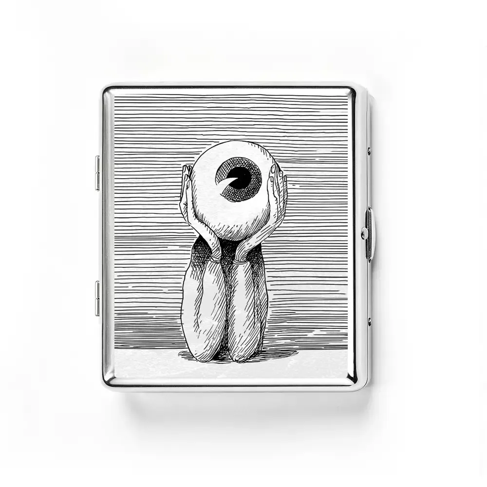 Soulisfree The Eye of the Beholder Metal Pocket Case