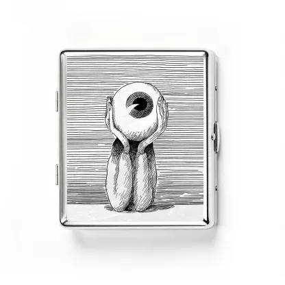 Soulisfree The Eye of the Beholder Metal Pocket Case