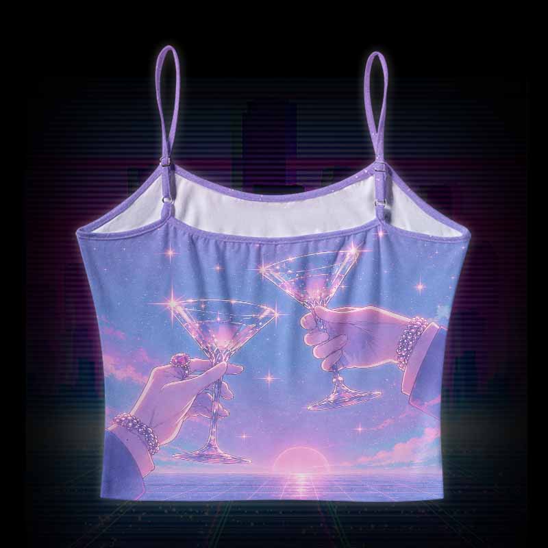 Soulisfree CHEERS TO THE NIGHT Brushed Cami