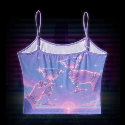 Soulisfree CHEERS TO THE NIGHT Brushed Cami