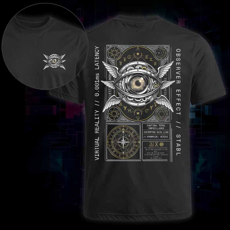 Soulisfree OBSERVER EFFECT // VIRTUAL REALITY Classic Tee