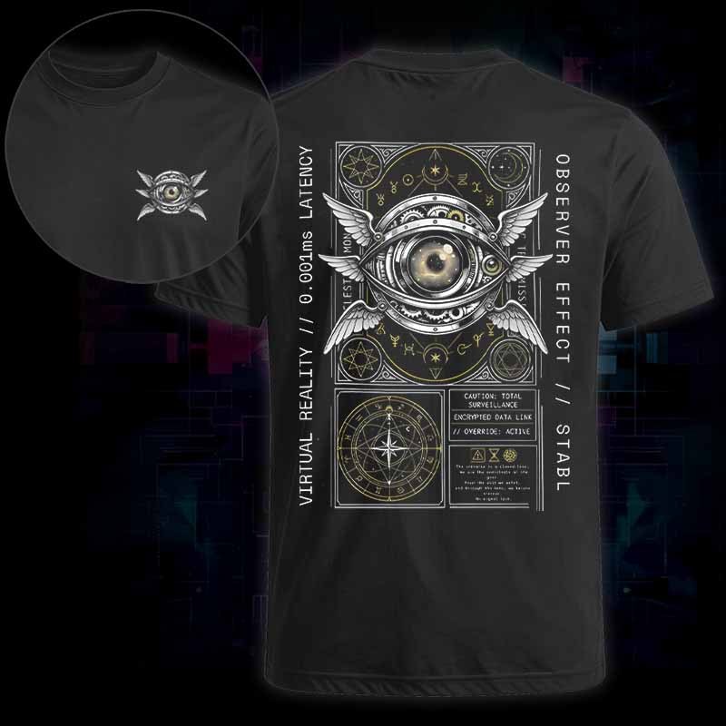 Soulisfree OBSERVER EFFECT // VIRTUAL REALITY Classic Tee