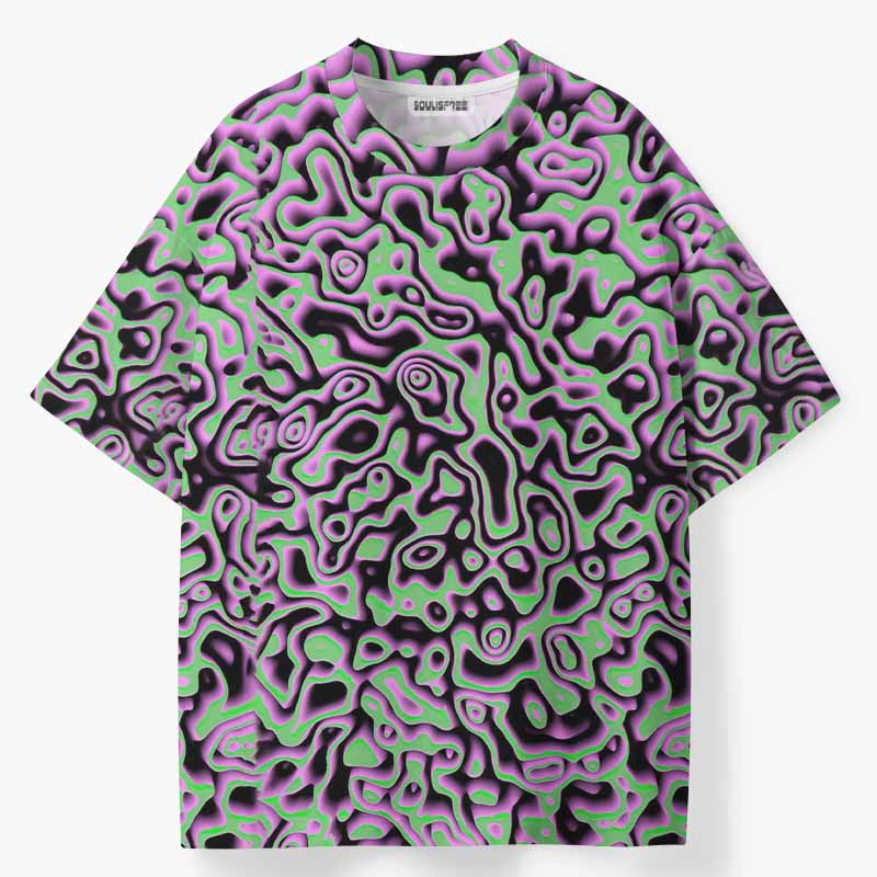 Soulisfree ACID FREQUENCY ECO‑PERF Graphic Tee