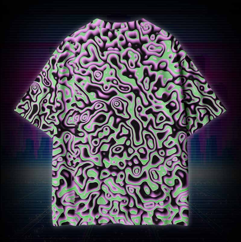 Soulisfree   ACID FREQUENCY Cotton Tee