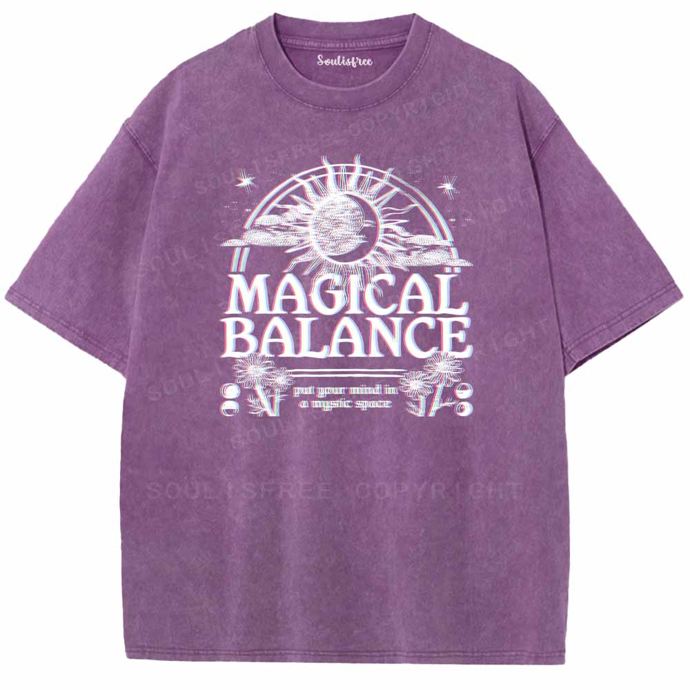 Soulisfree  MAGICAL BALANCE Washed Tee